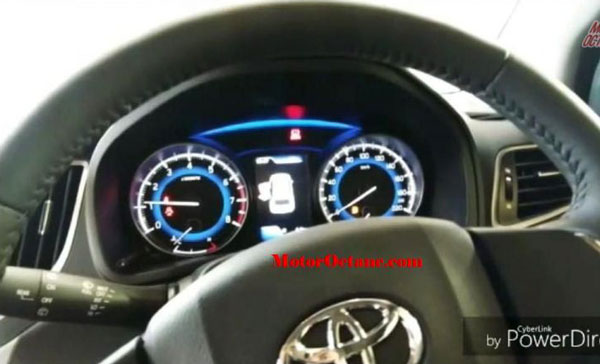 ಸೋರಿಕೆಯಾದ ಟೊಯೊಟಾ ಗ್ಲಾಂಝಾ ಇಂಟಿರಿಯರ್ಸ್ ಚಿತ್ರಗಳು