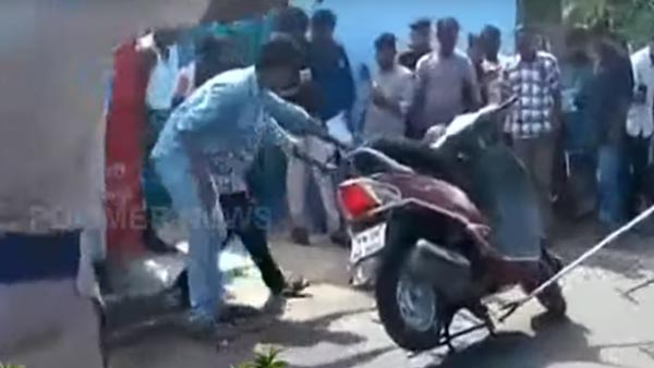 ಆಕ್ಟಿವಾದೊಳಗೆ ಸೇರಿದ ಹಾವು, ಮುಂದೇನಾಯ್ತು ನೋಡಿ..!