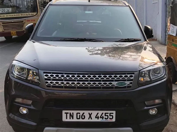 ಲ್ಯಾಂಡ್ ರೋವರ್‍‍ನಂತೆ ಬದಲಾಯ್ತು ಮಾರುತಿ ಬ್ರಿಝಾ