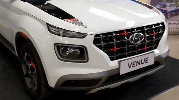 ಸ್ಪೋರ್ಟಿ ವಿನ್ಯಾಸದಲ್ಲಿ ಮಿಂಚಿದ ಹೊಸ ಹ್ಯುಂಡೈ ವೆನ್ಯೂ