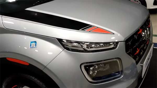 ಸ್ಪೋರ್ಟಿ ವಿನ್ಯಾಸದಲ್ಲಿ ಮಿಂಚಿದ ಹೊಸ ಹ್ಯುಂಡೈ ವೆನ್ಯೂ