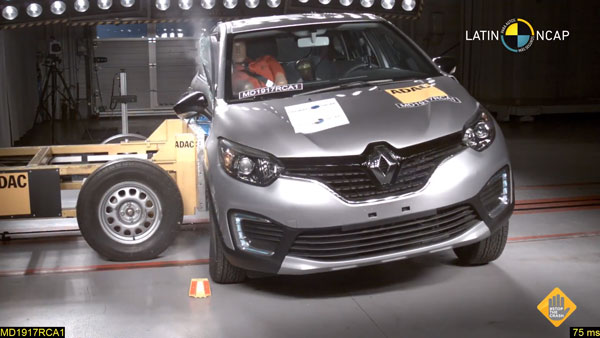 ಕ್ರ್ಯಾಶ್ ಟೆಸ್ಟಿಂಗ್ ವೇಳೆ ರೆನಾಲ್ಟ್ ಕ್ಯಾಪ್ಚುರ್ ಪಡೆದ ಅಂಕ ಎಷ್ಟು ಗೊತ್ತಾ.??