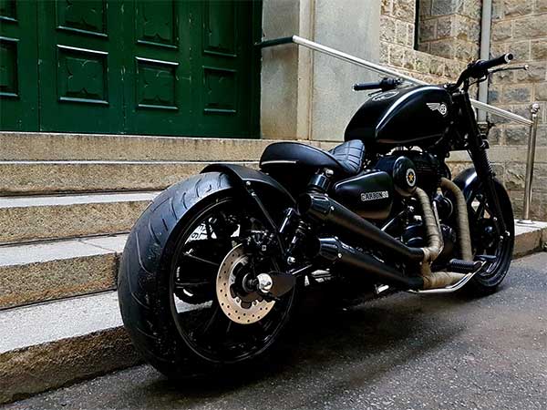 ಮಾಡಿಫೈಗೊಂಡ ರಾಯಲ್ ಎನ್‍‍ಫೀಲ್ಡ್ ಕ್ಲಾಸಿಕ್ 500 ಬೈಕ್