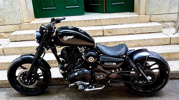 ಮಾಡಿಫೈಗೊಂಡ ರಾಯಲ್ ಎನ್‍‍ಫೀಲ್ಡ್ ಕ್ಲಾಸಿಕ್ 500 ಬೈಕ್