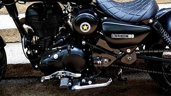 ಮಾಡಿಫೈಗೊಂಡ ರಾಯಲ್ ಎನ್‍‍ಫೀಲ್ಡ್ ಕ್ಲಾಸಿಕ್ 500 ಬೈಕ್