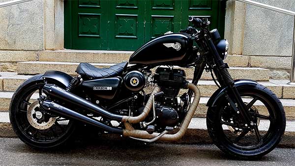 ಮಾಡಿಫೈಗೊಂಡ ರಾಯಲ್ ಎನ್‍‍ಫೀಲ್ಡ್ ಕ್ಲಾಸಿಕ್ 500 ಬೈಕ್