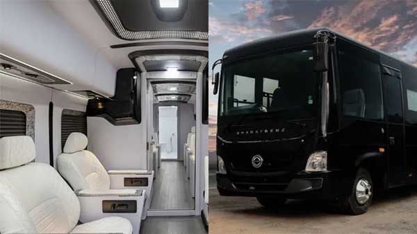 ಮಿನಿ ಆಫಿಸ್‍‍ಗೆ ಬೇಕಾದ ಎಲ್ಲಾ ಸೌಲಭ್ಯಗಳು ಈ ಐಷಾರಾಮಿ ಬಸ್ಸಿನಲ್ಲಿದೆಯಂತೆ.!