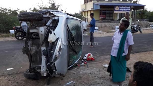 ಅಪಘಾತದಿಂದ ಪ್ರಯಾಣಿಕರನ್ನು ಕಾಪಾಡಿದ ಟಾಟಾ ಟಿಯಾಗೊ
