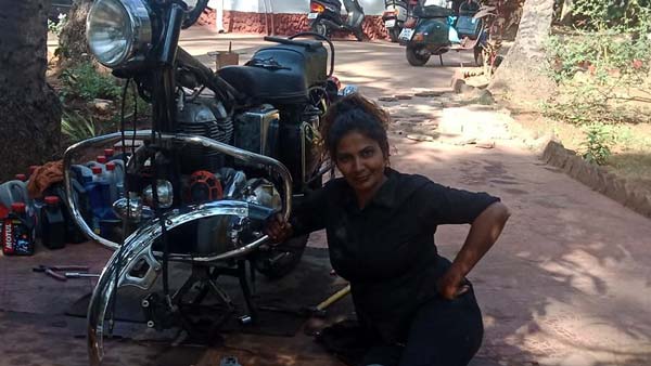 ಇವರು ದೇಶದಲ್ಲಿರುವ ಪ್ರಸಿದ್ಧ ಮಹಿಳಾ ರಾಯಲ್ ಎನ್‍ಫೀಲ್ಡ್ ಬೈಕ್ ಮೆಕ್ಯಾನಿಕ್‍ಗಳು