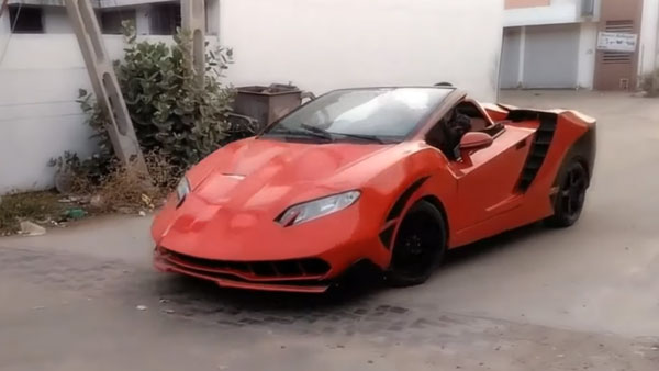 ಲ್ಯಾಂಬೋರ್ಗಿನಿ ಅಲ್ಲಾ ಇದು ಮಾಡಿಫೈಗೊಂಡಿರುವ ಹೋಂಡಾಗಿನಿ..!