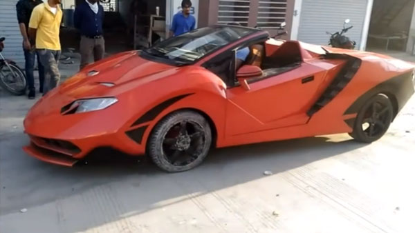 ಲ್ಯಾಂಬೋರ್ಗಿನಿ ಅಲ್ಲಾ ಇದು ಮಾಡಿಫೈಗೊಂಡಿರುವ ಹೋಂಡಾಗಿನಿ..!