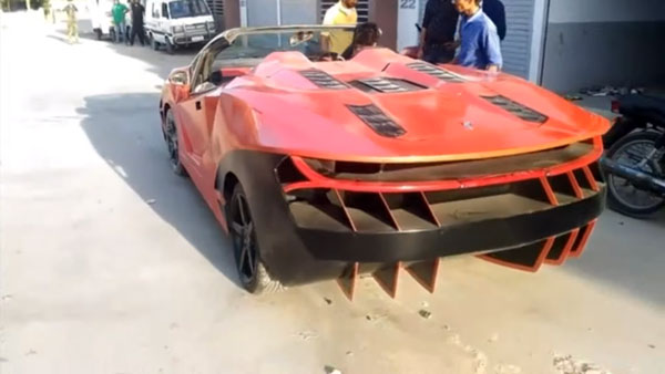 ಲ್ಯಾಂಬೋರ್ಗಿನಿ ಅಲ್ಲಾ ಇದು ಮಾಡಿಫೈಗೊಂಡಿರುವ ಹೋಂಡಾಗಿನಿ..!