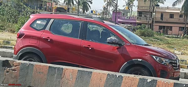 ಸ್ಪಾಟ್ ಟೆಸ್ಟಿಂಗ್ ವೇಳೆ ಕಾಣಿಸಿಕೊಂಡ ರೆನಾಲ್ಟ್ ಟ್ರೈಬರ್ ಎಂಪಿವಿ