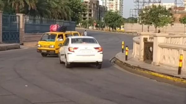 ರಾಂಗ್ ಸೈಡಿನಲ್ಲಿ ಚಾಲನೆ ಮಾಡಿ ಮಕ್ಕಳ ಜೀವಕ್ಕೆ ಸಂಚಕಾರ ತರುತ್ತಿರುವ ಸ್ಕೂಲ್ ವ್ಯಾನ್‍