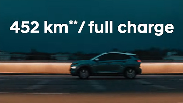 ಹ್ಯುಂಡೈ ಕೋನಾ ಎಲೆಕ್ಟ್ರಿಕ್ ಎಸ್‍ಯುವಿ ಕಾರಿನ ಟಿವಿಸಿ ಇಲ್ಲಿದೆ ನೋಡಿ...