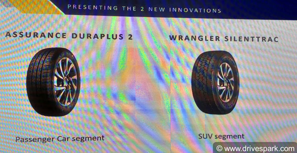 ಹೊಸ ಟಯರ್ ಬಿಡುಗಡೆಗೊಳಿಸಿದ ಗುಡ್‍‍ಇಯರ್