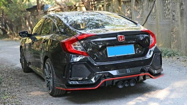 ಹಾಟ್ ಲುಕ್ ಹೊಂದಿದೆ ಮಾಡಿಫೈ ಆದ ಈ ಹೋಂಡಾ ಸಿವಿಕ್ ಕಾರು