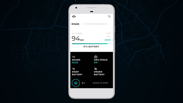 ರಿವೋಲ್ಟ್ ಎಲೆಕ್ಟ್ರಿಕ್ ಬೈಕ್ ಆಪ್‍‍ನ ವಿಶೇಷತೆಗಳಿವು