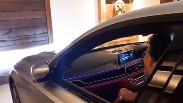 ಡ್ರೈವರ್‍‍ಲೆಸ್ ಪಾರ್ಕಿಂಗ್ ಕಾರಿನೊಂದಿಗೆ ಕಾಣಿಸಿಕೊಂಡ ಕ್ರಿಕೆಟ್ ದೇವರು