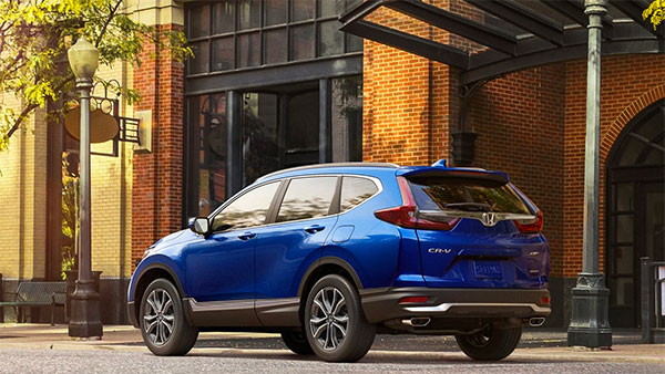 ಅನಾವರಣಗೊಂಡ ಹೋಂಡಾ ಸಿ‍ಆರ್-ವಿ ಫೇಸ್‍‍ಲಿಫ್ಟ್