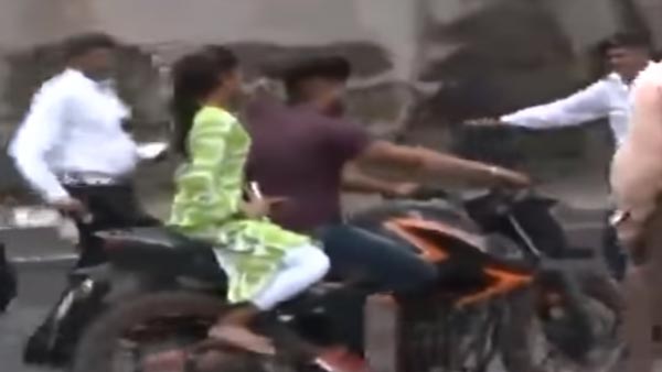 ಹೊಸ ಟ್ರಾಫಿಕ್ ರೂಲ್ಸ್ ಎಫೆಕ್ಟ್: ಪೊಲೀಸಪ್ಪನಿಗೆ ಬಿತ್ತು ಭಾರೀ ದಂಡ..!