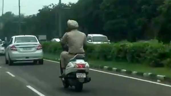 ರೂಲ್ಸ್ ಬ್ರೇಕ್ ಮಾಡಿದ ಪೊಲೀಸಪ್ಪನಿಗೂ ಬಿತ್ತು ಭಾರೀ ದಂಡ..!