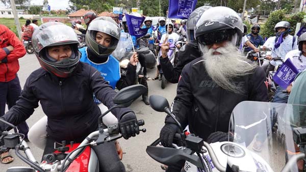 ಅಡ್ವೆಂಚರ್ ಬೈಕಿನಲ್ಲಿ ಹೊಸ ರ್‍ಯಾಲಿ ಶುರು ಮಾಡಿದ್ರು ಸದ್ಗುರು