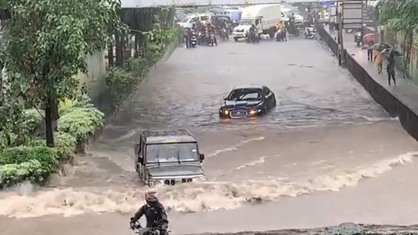 ನೀರಿನಲ್ಲಿ ಸಿಲುಕಿದ ಜಾಗ್ವಾರ್, ಮುಂದೇನಾಯ್ತು ನೋಡಿ..!