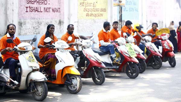 ಬೈಕ್ ಟ್ಯಾಕ್ಸಿ ಶುರು ಮಾಡಿದ ವಿಶೇಷ ಚೇತನರು