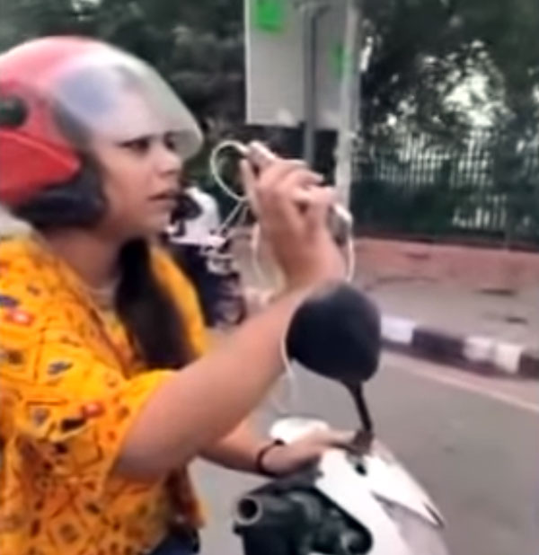 ದಂಡ ವಿಧಿಸಿದರೆ ಸಾಯುತ್ತಾಳಂತೆ ಈ ಮಹಿಳೆ..!