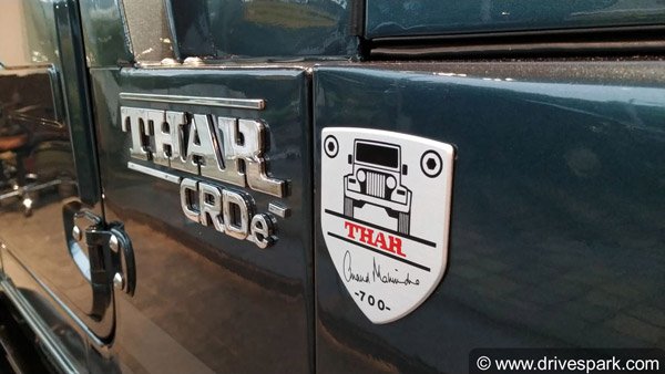 ಸ್ಪಾಟ್ ಟೆಸ್ಟ್ ನಲ್ಲಿ ಕಂಡು ಬಂದ ಮಹೀಂದ್ರಾ ಥಾರ್ ಬಿ‍ಎಸ್6