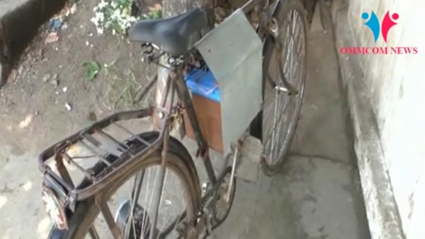 ಸೈಕಲ್ಲನ್ನು ಎಲೆಕ್ಟ್ರಿಕ್ ಬೈಕ್‍ ಆಗಿ ಬದಲಿಸಿದ ರೈತ..!