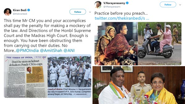 ಹೆಲ್ಮೆಟ್ ವಿಷಯಕ್ಕೆ ಪರಸ್ಪರ ಕಾಲೆಳೆದುಕೊಂಡ ಸಿ‍ಎಂ ಹಾಗೂ ಗವರ್ನರ್