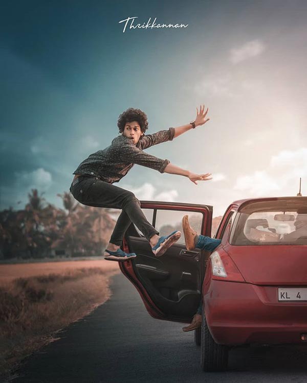 ಸಂಚಾರಿ ಜಾಗೃತಿಗೆ ಮುಂದಾದ ಯುವಕ ಮಾಡಿದ್ದೇನು ಗೊತ್ತಾ?