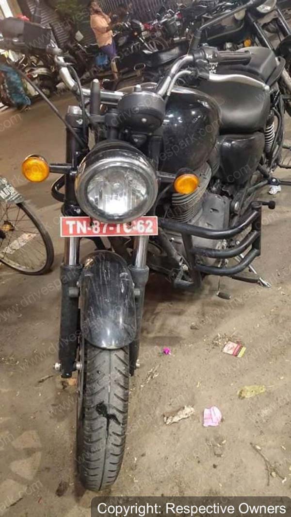 ಸ್ಪಾಟ್ ಟೆಸ್ಟ್‌ನಲ್ಲಿ ಕಾಣಿಸಿಕೊಂಡ ಹೊಸ ರಾಯಲ್ ಎನ್‍‍ಫೀಲ್ಡ್ ಥಂಡರ್‍‍ಬರ್ಡ್