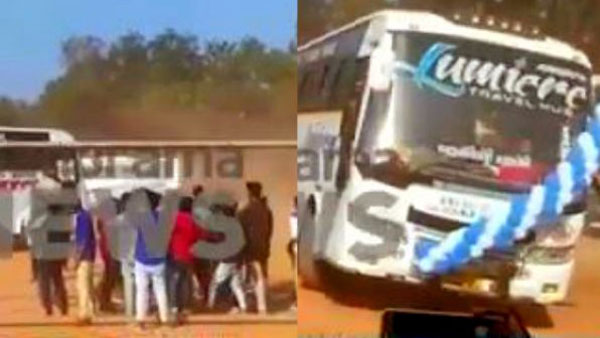 ಸ್ಕೂಲ್ ಬಸ್‍‍ನಲ್ಲಿ ಸ್ಟಂಟ್ ಮಾಡಿ ಕೆಲಸ ಕಳೆದುಕೊಂಡ ಡ್ರೈವರ್