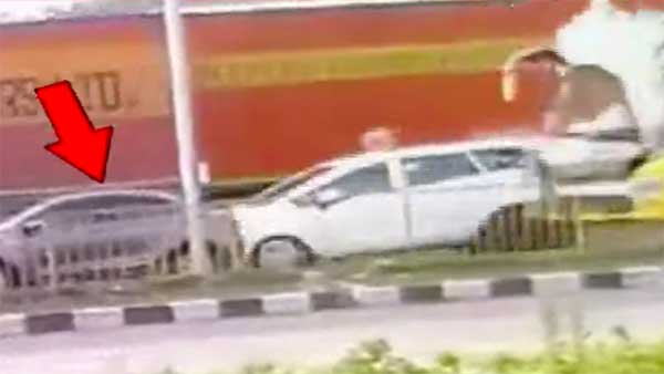 ಹಸು ಉಳಿಸಲು ಹೋಗಿ ಸರಣಿ ಅಪಘಾತ..!