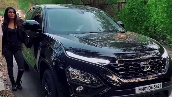 ಟಾಟಾ ಹ್ಯಾರಿಯರ್ ಖರೀದಿಸಿದ ದಂಗಲ್ ಬೆಡಗಿ