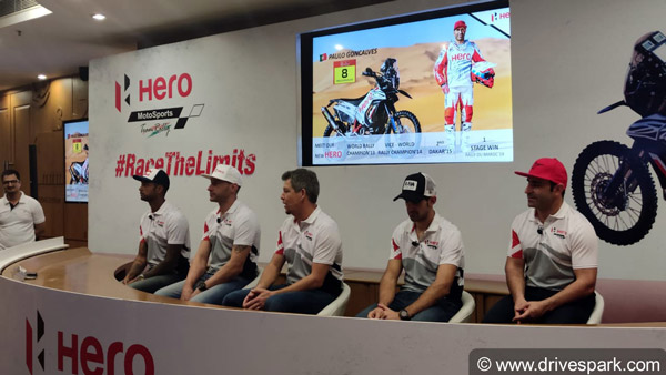 2020ರ ಡಕಾರ್ ರ್‍ಯಾಲಿಗೆ ತಂಡ ಪ್ರಕಟಿಸಿದ ಹೀರೋ ಮೋಟೊಕಾರ್ಪ್