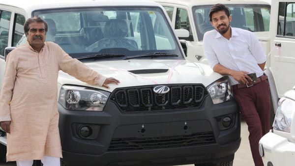 ತನ್ನ ತಂದೆಗೆ ಸ್ಕಾರ್ಪಿಯೊ ಗಿಫ್ಟ್ ನೀಡಿದ ಪ್ಯಾರಾಗ್ಲೈಡರ್