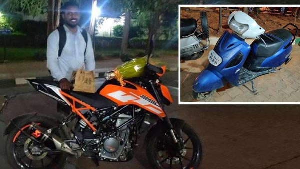 ಮೊಬೈಲ್‍‍ಗಳ್ಳರನ್ನು ಬೆನ್ನಟ್ಟಿ ಹಿಡಿದ ಕೆಟಿ‍ಎಂ ಬೈಕ್ ಸವಾರ