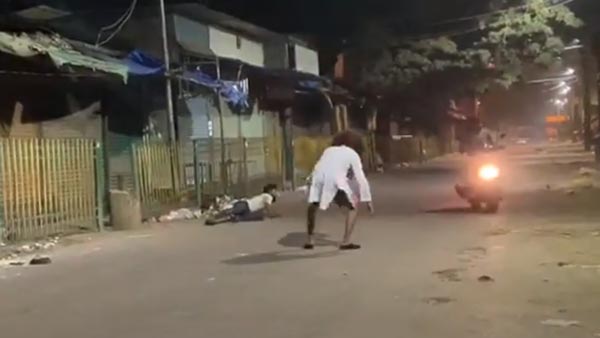 ವಾಹನ ಸವಾರರಿಗೆ ಕಂಟಕವಾಗಿದ್ದ ದೆವ್ವಗಳ ಚಳಿ ಬಿಡಿಸಿದ ಪೊಲೀಸರು..!