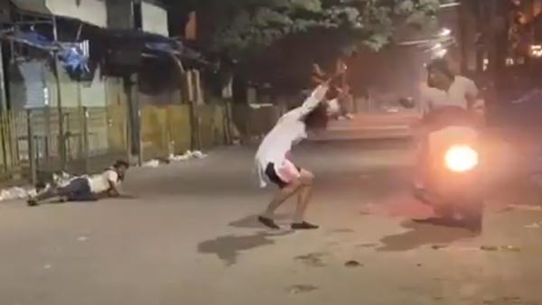 ವಾಹನ ಸವಾರರಿಗೆ ಕಂಟಕವಾಗಿದ್ದ ದೆವ್ವಗಳ ಚಳಿ ಬಿಡಿಸಿದ ಪೊಲೀಸರು..!