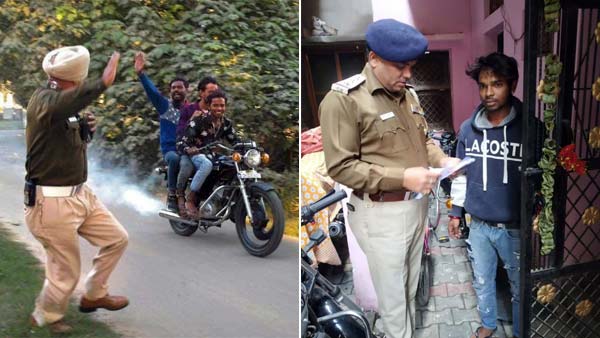 ಗೇಲಿ ಮಾಡಿ ತಪ್ಪಿಸಿಕೊಂಡು ಹೋದವನಿಗೆ ದಂಡ ಜಡಿದ ಪೊಲೀಸರು