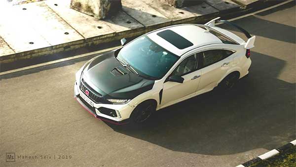 ಹೋಂಡಾ ಟೈಪ್ ಆರ್ ಕಾರ್‍‍ನಂತೆ ಮಾಡಿಫೈಗೊಂಡ ಹೋಂಡಾ ಸಿವಿಕ್