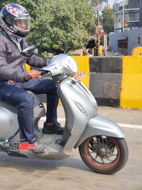 ಬಿಡುಗಡೆಗೆ ಮುನ್ನ ಸ್ಪಾಟ್ ಟೆಸ್ಟ್‌ನಲ್ಲಿ ಕಂಡುಬಂದ ಬಜಾಜ್ ಚೇತಕ್