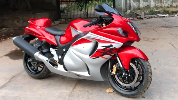 ಸುಜುಕಿ ಹಯಾಬುಸಾ ಬೈಕ್‍‍ನಂತೆ ಮಾಡಿಫೈಗೊಂಡ ಡಾಮಿನರ್ 400 