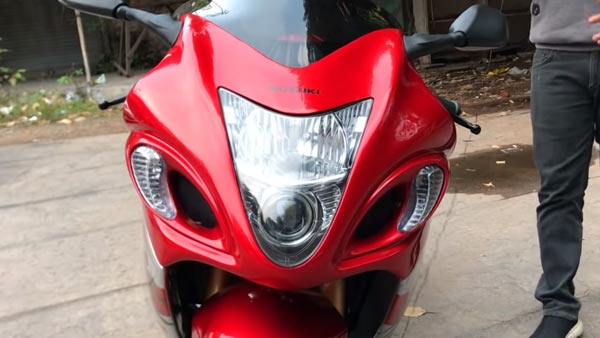 ಸುಜುಕಿ ಹಯಾಬುಸಾ ಬೈಕ್‍‍ನಂತೆ ಮಾಡಿಫೈಗೊಂಡ ಡಾಮಿನರ್ 400 
