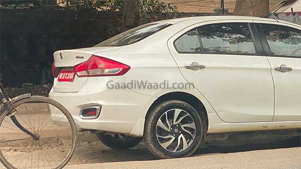 ಸ್ಪಾಟ್ ಟೆಸ್ಟ್‌ನಲ್ಲಿ ಕಂಡು ಬಂದ ಮಾರುತಿ ಸಿಯಾಜ್