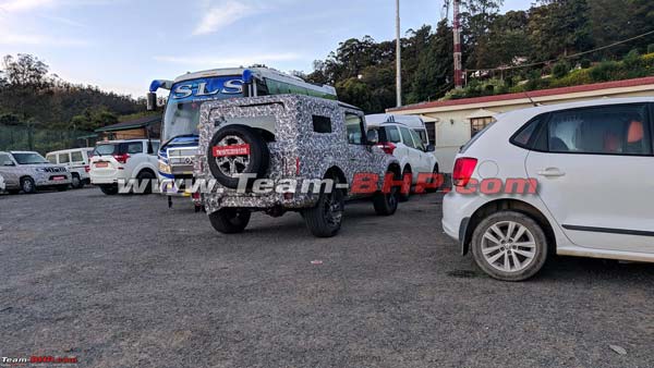 ಮತ್ತೊಮ್ಮೆ ಸ್ಪಾಟ್ ಟೆಸ್ಟ್‌ನಲ್ಲಿ ಕಾಣಿಸಿಕೊಂಡ ಮಹೀಂದ್ರಾ ಥಾರ್